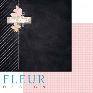 Бумага для скрапбукинга двухсторонняя FD1002301 "Моменты. Гармония" Fleur design, 30х30 см